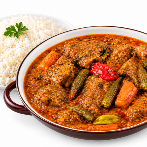 Riz Sauce Mafé